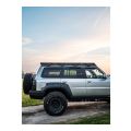 Aluminium Dachträger kurz ohne Rückbeleuchtung IOD Performance für Nissan Patrol Y61 SWB