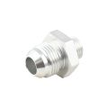 AN6 ORB Male To AN8 Male JIC Hose Fitting Adapter Silver