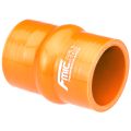 Silicone Hump Hose 90mm Orange