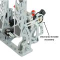 Pedalbox Drifting & Rally Floor Mount with Footrest RacingPedalBoxes - Gray