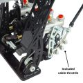 Pedalbox Drifting & Rally Floor Mount with Footrest RacingPedalBoxes - Black