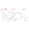 Hose Coolant Tank lower 21204AA691 for Subaru