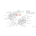 Öldichtung Kurbelwelle OEM 806786040 für Subaru Impreza Forester EJ20 EJ205 EJ207 EJ255 EJ257