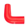 Silicone elbow 90' 57mm Red