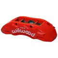 Wilwood 120-13817 TX6R Radial Mount Caliper Right 6 Pistons Red