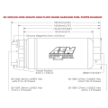 AEM Inline Fuel Pump 400 LPH AEM 50-1005