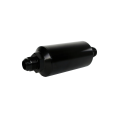 Aeromotive 12387 10 Micron Black Fuel Filter with Male AN-10 Ports & Cellulose Element