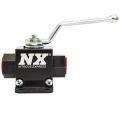 Leichtes Billet-Aluminium In-Line Kugelventil 1/2 Zoll I.D. Nitrous Express NX 15159