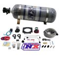 LS Single Entry 90mm Platte Hardline System mit 12Lb Carbonflasche (50-400Hp) Nitrous Express NX 20934S-12