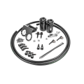Dual Catch Can Kit Radium Engineering for Chevrolet Corvette LT1 with Dry Sump 2017-2019