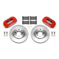 Wilwood 140-12996 Forged DPHA Front Brake Kit 10.32 Red for Honda Acura