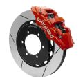 Wilwood 140-15525 AERO6 Big Brake Truck Front Bremskit rot für Nissan Patrol Y61 1997-2018 Red