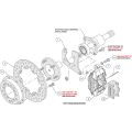 Wilwood 140-5771-BD Forged Dynalite Rear Drag Bremsensatz Gelocht 2.91