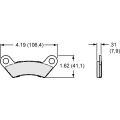 Brake Pads Wilwood 150-11648K CM Composite Metallic 10008 Power Sports Industrial Pads .185