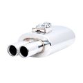 Oval body muffler XForce with Varex system 15,24cm x 25,4cm x 38,1cm