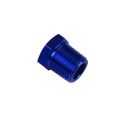 Adapter 3/4 NPT Hex Head Socket Blanking Plug Bung Blocker Male Fuel Oil Blue