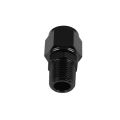 AN-12 AN12 JIC Flare to 3/4 NPT female-male straight hose fitting adapter Black