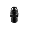 AN-4 AN4 JIC Flare to 1/4 NPT straight hose fitting adapter Black