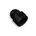 Adapter AN6 male to AN4 female JIC reducer hose fitting Black