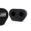 2x Doppeleinlass Motorrad Vergaser Sockenluftfilter Ramair MS-006T