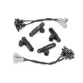 Deatschwerks Bosch EV14 4 fuel injectors kit 1500cc/min, Mitsubishi Lancer Evo X 4B11T 07-15