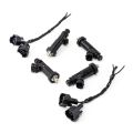 DeatschWerks Set mit 4 Einspritzdüsen 420cc/min für Honda Civic B/D/H 92-00, Integra OBD I, II, B/D/H 91-01