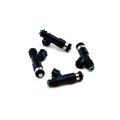DeatschWerks Set mit 4 Einspritzdüsen 565cc/min für Subaru Impreza WRX 02-14, Legacy GT 07-12, STI 07-15 (Top Feed)