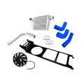 Intercooler kit for Nissan Patrol with BMW 3.0 D M57 engine Blue
