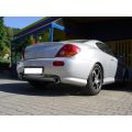Sport muffler exhaust for HYUNDAI COUPE typ GK 2002-2006 COUPE