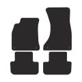 FMIC Performance Premium velor car floor mats for AUDI A4 B8 2008-2015