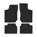 FMIC Performance Premium velor car floor mats for Opel Corsa A 1982-1993
