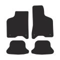 FMIC Performance Premium velor car floor mats for VW Lupo 1998-2005 oval stoppers