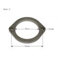 3'' – 76mm exhaust flange - 2 bolt