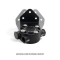 Mishimoto MMOC-RFH-M22BK Remote Oil Filter Head M22x1.5 Thread Black