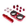 JRspec Dual Mount Kit for Bosch Pump - red