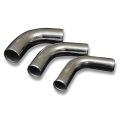 Aluminium elbow 75' 48mm, 30cm