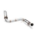 Complete exhaust system HONDA CIVIC TYPE R MK9 2.0T + CATALYST Euro 3 100 CPSI
