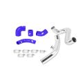 Mishimoto Mitsubishi Lancer Evolution VII/VIII/IX Upper Intercooler Pipe Kit 2001-2007 Blue Hoses