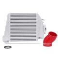 Mishimoto Subaru WRX Top Mount Intercooler Kit 2008-2014 Silver w/ Red Hose
