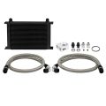 Mishimoto Universal 25 Row Oil Cooler Kit Black