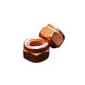 Self-locking copper nut M10/17