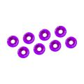 Fender Bumper Engine Bay Dress Up Washers purple