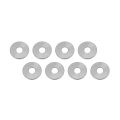 Fender Bumper Engine Bay Dress Up Washers silver