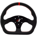 Professionelles D-förmiges Rennlenkrad aus Leder 325 mm SIMAGIC Simulator Simracing