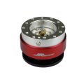 JRspec steering wheel quick release hub Red