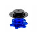 JRspec steering wheel quick release hub Blau