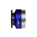 JRspec steering wheel quick release hub Blau