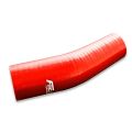 Silicone Reducer elbow 23' 57/60mm Red