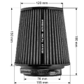 FMIC.Pro cone air filter length 150mm diameter 76mm