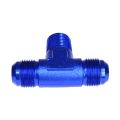 TEE MALE/MALE/MALE AN6-1/8 NPT-AN6 Blue